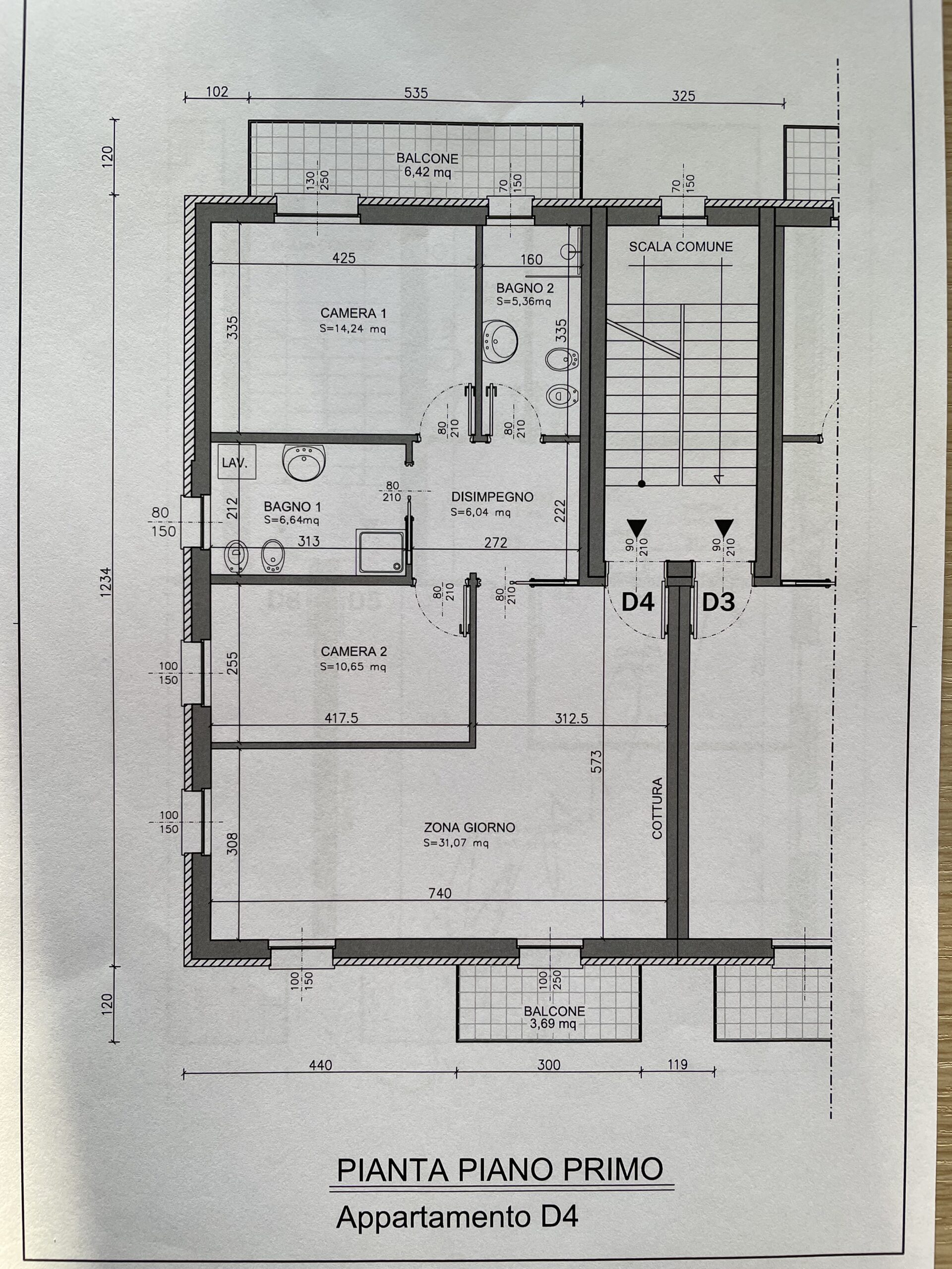 IN CENTRO PANDINO TRILOCALI DI NUOVA COSTRUZIONE