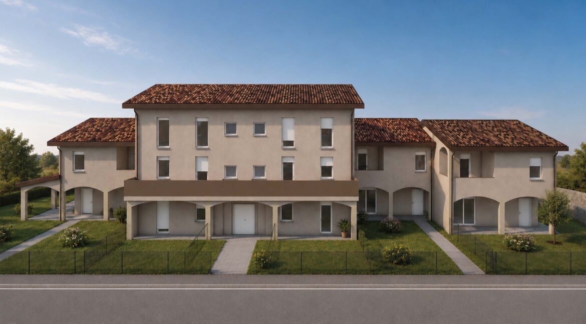 RENDER PROSPETTO STRADA
